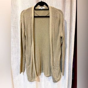 Uniqlo lightweight open front cardigan